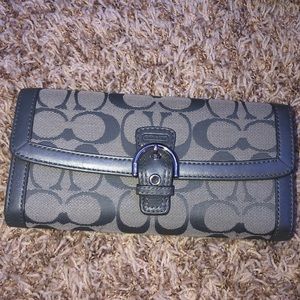 Grey Coach Wallet